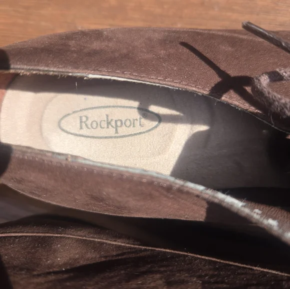 *Bundle Deal*- Rockport- Women's- Brown Suade Loafers- Red Leather Flats- 6M - Picture 9 of 11